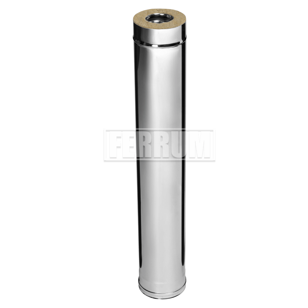 Сэндвич ф120/200 L-1,0м (430/0,8мм +оцинк) Ferrum