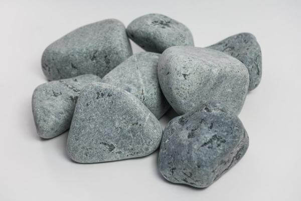 Камни для бани Пироксенит галтаванный ведро 15кг