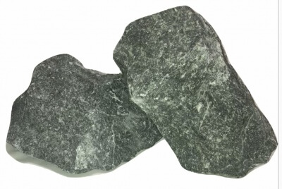 Камни для бани Пироксенит колотый ведро 15кг
