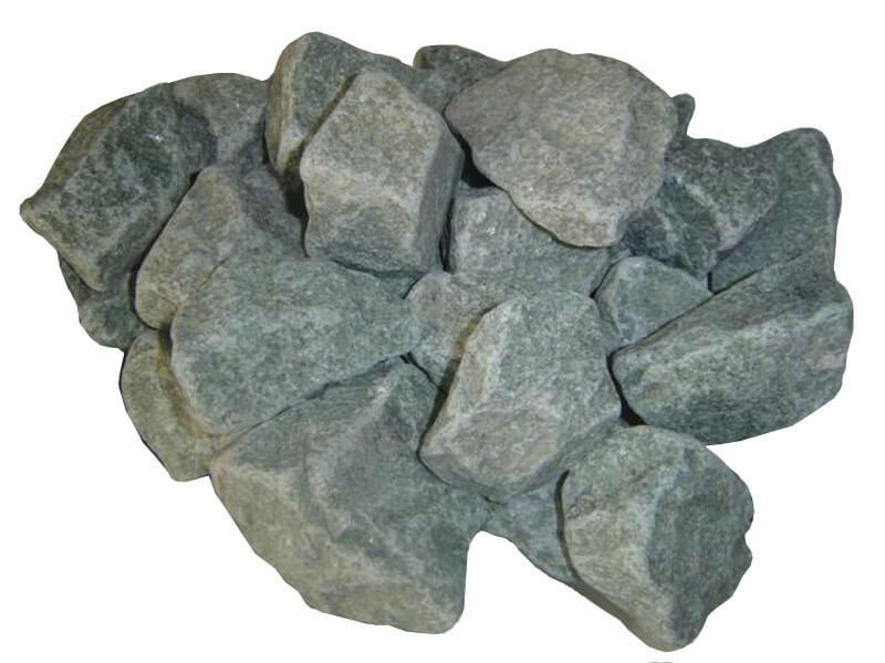 Камни для бани Талькомагнезит галтованный 20кг