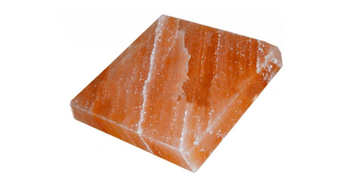 Плитка из гималайской соли (200х200х25 мм) Шлифованная