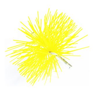 Щётка нейлон. жёлтая 120мм Fireway