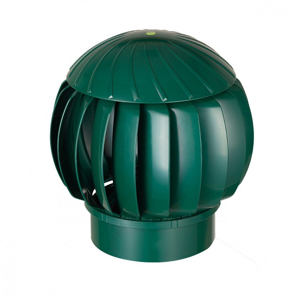 Турбодефлектор Ф 160 пластик зеленый (НАНО)